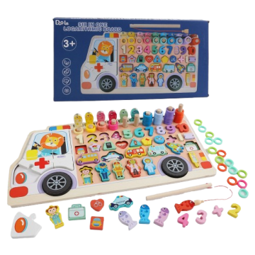 Игрушка деревянная Logarithmic Board