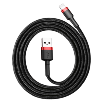 USB cable iPhone 5 Baseus CALKLF-B Cafule 1m