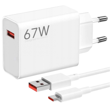 СЗУ блочок Xiaomi 67W type-a с кабелем type-c
