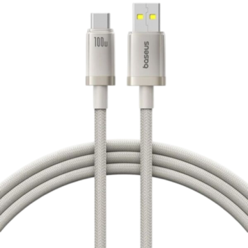 USB cable Type-C Baseus Titanium Alloy Type-C 100W (1m)