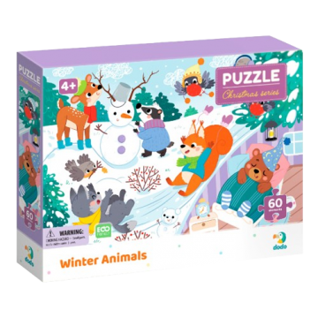 Пазлы Dodo 60 шт Winter Animals (зимние животные)