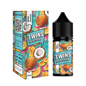 Жидкость OCTOLAB Twins (3в1) Melon Coconut - Дыня Кокос
