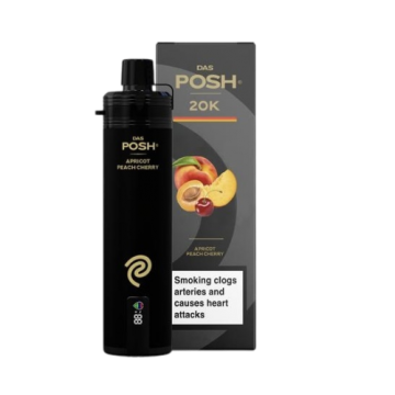Сигарета электронная Dash Posh 20K 5% Apricot Peach Cherry