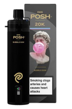 Сигарета электронная Dash Posh 20K 5% Bubble Gym