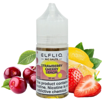 Жидкость ELFLIQ 5% 30 ml Strawberry Cherry Lemon/ клубника Вишня Лимон