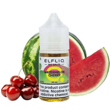 Жидкость ELFLIQ 5% 30 ml Watermelon Cherry/ Арбуз Вишня