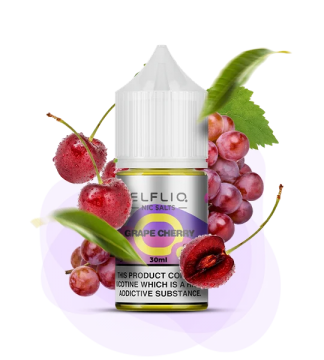Жидкость ELFLIQ 5% 30 ml Grape Cherry/ Виноград Вишня