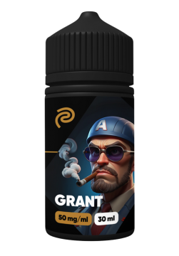 Жидкость DAS POSH 5% 30ml GRANT Малина ананас лимон мята