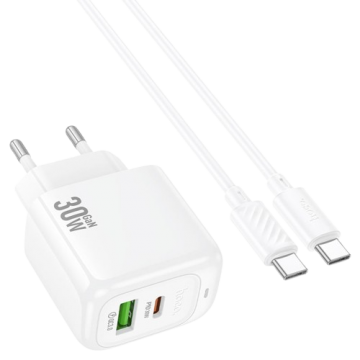 СЗУ Type-C Hoco CS55A PD30W+QC3.0 (C to C)