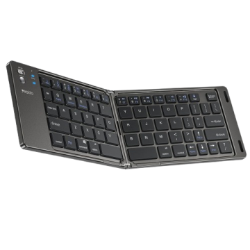 Клавиатура YESIDO FOLDABLE Two-Fold Bluetooth  KB27 Ultra Slim Mini