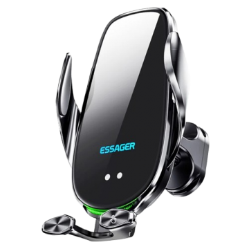 Holder ESSAGER 15W Air Vent 4.5-6.7inch + Беспроводное ЗУ