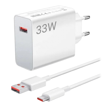 СЗУ Xiaomi 33W Type-A с кабелем Type-C