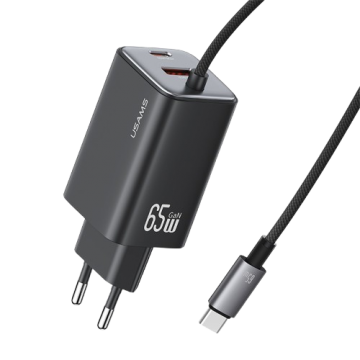 СЗУ Type-C USAMS CC266 65W 3 Ports GaN