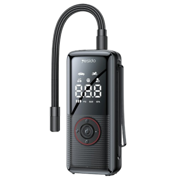 Компрессор YESIDO VC17 Multi-function Wireless Tire Inflator for Car / Bicycle