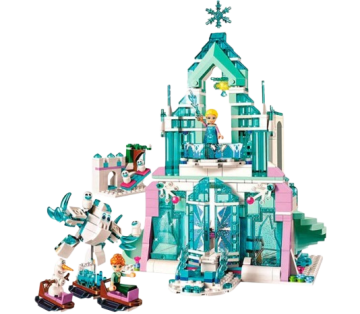 Игрушка конструктор 10664 "Ледяной дворец" 709 деталей