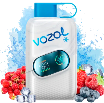 Сигарета электронная Vozol Star Click 50000 5% Blue Razz Ice