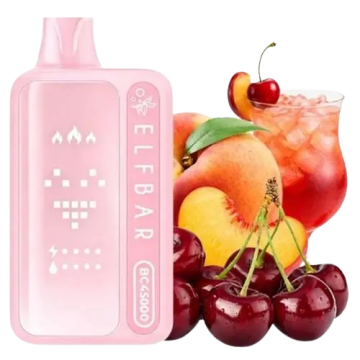 Сигарета электронная ELFBAR BC45000 Cherry Peach Soda