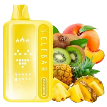 Сигарета электронная ELFBAR BC45000 Kiwi Pineapple Peach