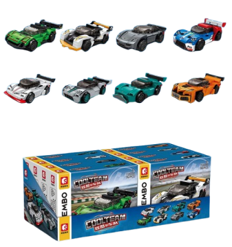 Игрушка конструктор Машинки 714392-714399