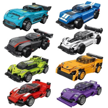 Игрушка конструктор Машинки 714424-714431