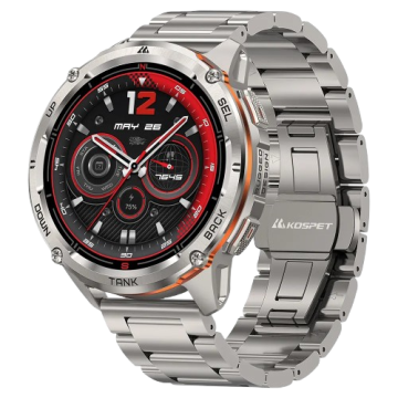 Часы-смарт KOSPET TANK T3 Ultra 2 Special Edition Silver