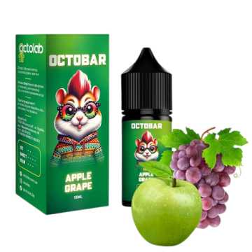 Жидкость OCTOBAR NFT (3в1) Apple Grape/Яблоко Виноград