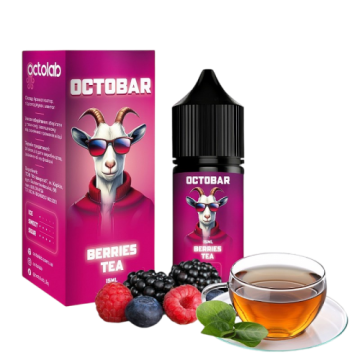 Жидкость OCTOBAR NFT (3в1) 30ml Berries Tea/Ягодный чай